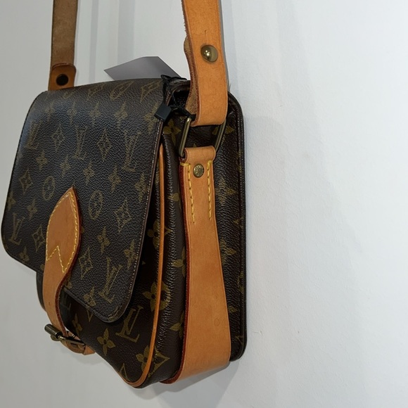 LOUIS VUITTON Cartouchiere MM Monogram Shoulder Bag Purse - Picture 6 of 15